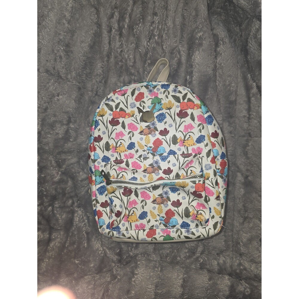 Bioworld pokemon character print mini backpack bookbag purse bag tote!